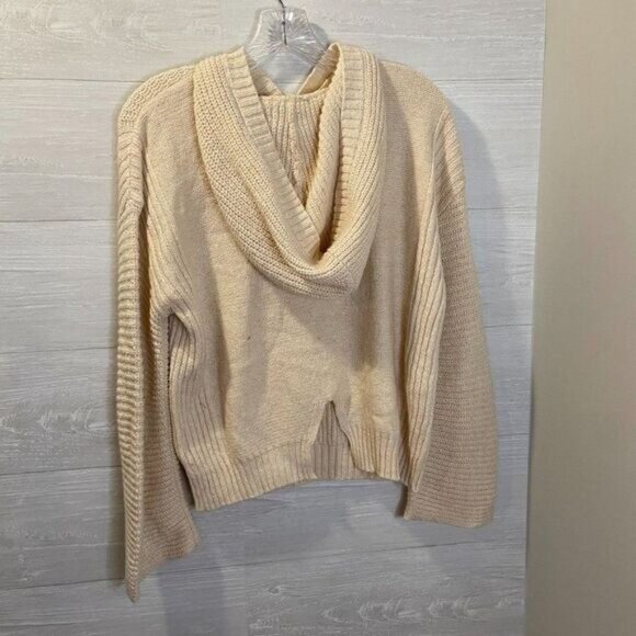 ABOUND Women's Cozy Ribbed Knit Hoodie Pullover Sweater NWT - Picture 7 of 9
